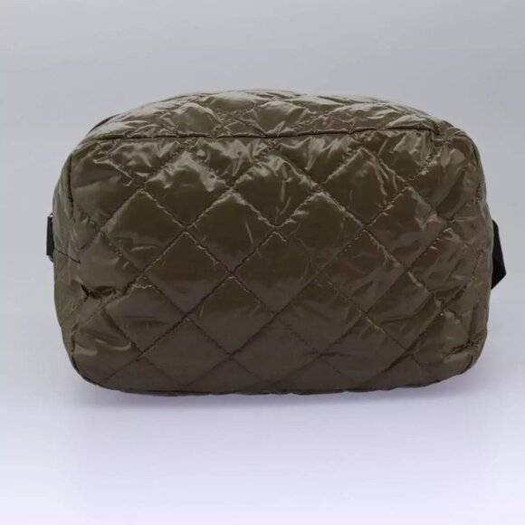 BURBERRY Shoulder Bag Nylon Khaki Auth ti2658 - Picture 10 of 16